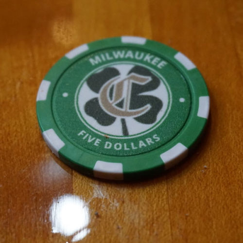 Champion's Pub drink chip