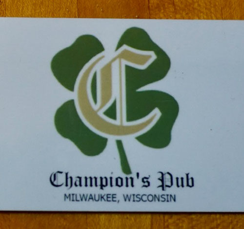Champion's Pub Gift Card