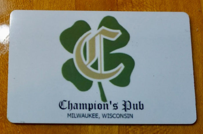 Champion's Pub Gift Card
