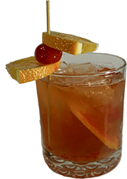 old fashioned with lemon